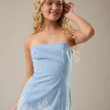 Lace & Denim Dreams Dress