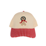 Christmas Dog Embroidered Trucker Hat