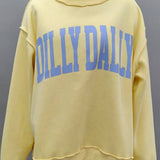 Dilly Dally Mock Neck Sweatshirt