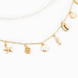 Maxi Sea Life Charm Layered Necklace
