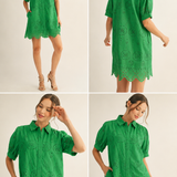 Emerald Isle Eyelet Dress