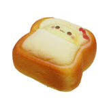 Kawaii Emoticon Toast Bread Soft Slow Rising PU Foam Squishy