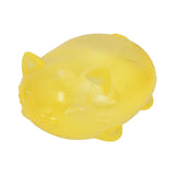 Chubby Kitty Cat Clear Maltose Putty Filled Squishy Toy
