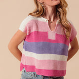 The Sweet Stripe Sweater Top