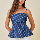 Sweet Spot Peplum Top