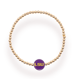 LSU/Tigers Logo Bracelet