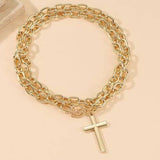 Chunky Cross Necklace