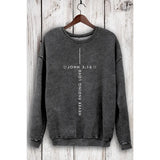 Never Ending Love Mineral Wash Sweatshirt