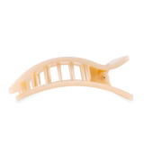 Flat Rectangle Hair Clip | Large | Almond Beige