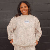 Delta White Washed Camo Mockneck Set