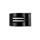 Flat Rectangle Hair Clip | Small | Jet Black
