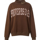 Proverbs Polka Dot Mockneck