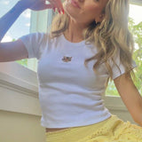 It's the Little Things Ribbed Baby Tee ~ Tiger