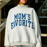 Dad’s / Mom's Favorite Reversible  Mock Neck Pullover