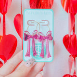 Lovie Bow Hoops