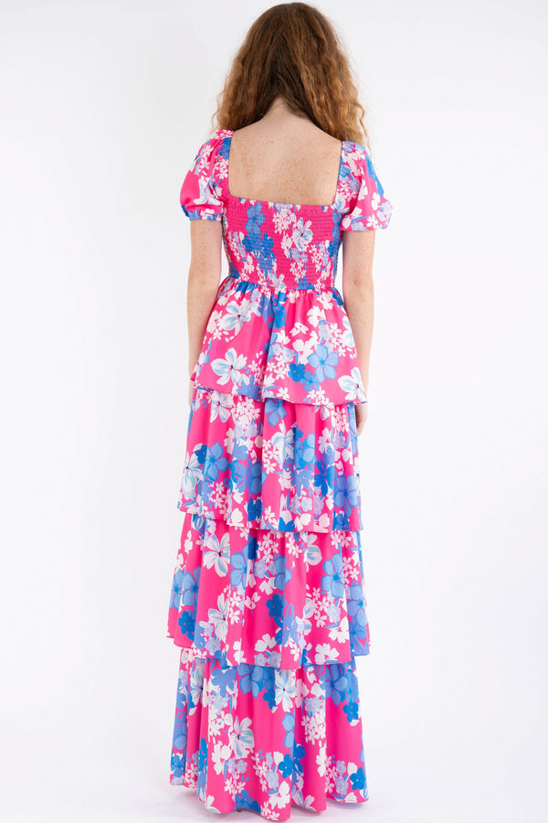 Shower Me In Flowers Maxi Dress