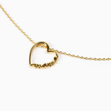 Mama Letter Open Heart Necklace