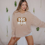 Dog Mom Corded Sweatshirt