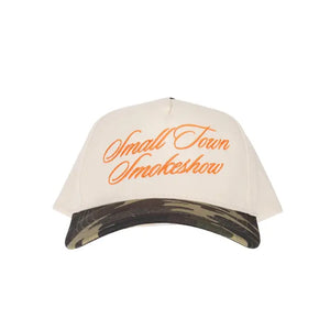 Small Town Camo Embroidered Trucker Hat