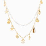 Maxi Sea Life Charm Layered Necklace