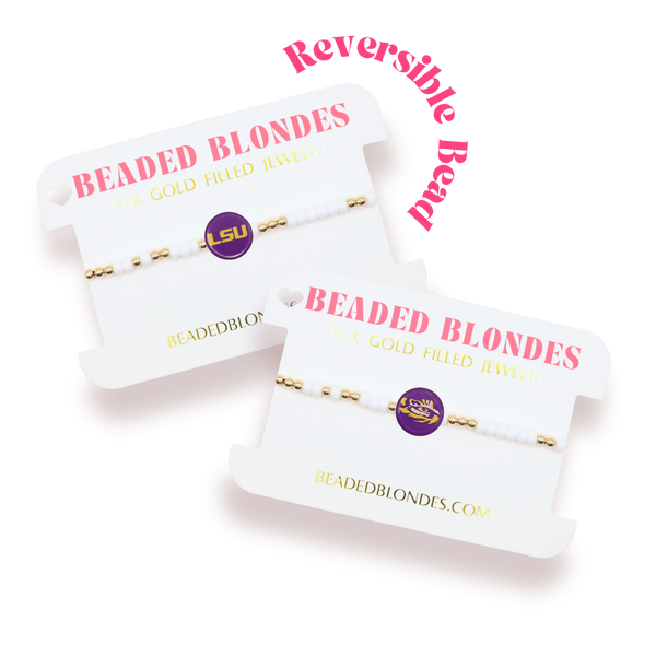 LSU/Tigers Logo Bracelet