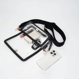 Lindsay Clear Gameday Crossbody Bag