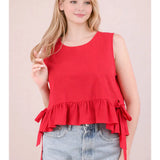 Sweet & Sunny Tie Top