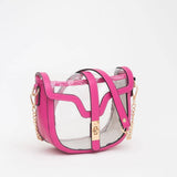 Jade Clear Gameday Saddle Crossbody Bag