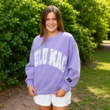 Camo Sweatshirt Purple | LULU MAC