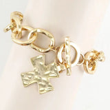 Chunky Chain Toggle Bracelet