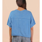 Blue Daze Pocket Tee