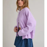 The Dreamy Lavender Cardigan