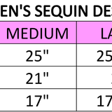 STTDB Varsity Block | Women's Sequin Design Cuff Sleeve