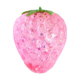 Strawberry Glittery Maltose Putty Filled Squishy