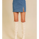 The It Girl Denim Skort