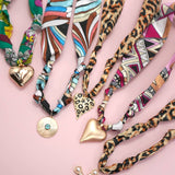 HANDMADE SCARF CHARM NECKLACE