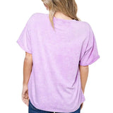 Wildflower Rock Tour Acid Wash Tee