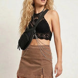 Mocha Moves Denim Skort