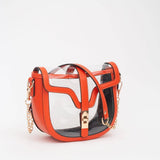 Jade Clear Gameday Saddle Crossbody Bag