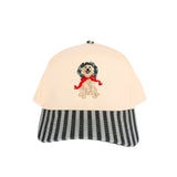 Christmas Dog Embroidered Trucker Hat
