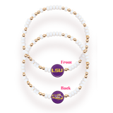 LSU/Tigers Logo Bracelet