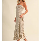 Espresso Date Midi Dress