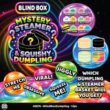 BLIND BOX Squishy Steamer Dumpling VIRAL