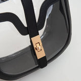 Jade Clear Gameday Saddle Crossbody Bag