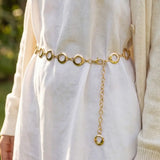 The Circle Link Chain Belt