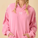 Bow Hoodie and Joggers Set