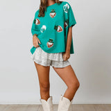 St. Patricks Sequin Leprechaun & Mug Top
