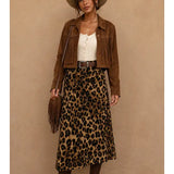 Wild Side Satin Skirt