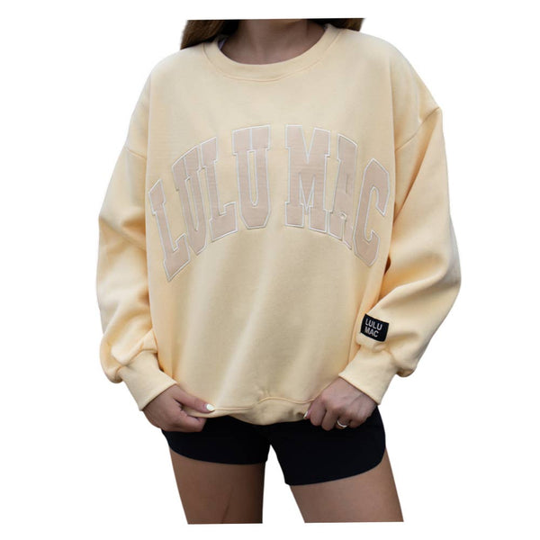 MONO-2225 BUTTER Lulu Mac Sweatshirt