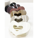 Heart Neutral Tone of Flat Hair Claw